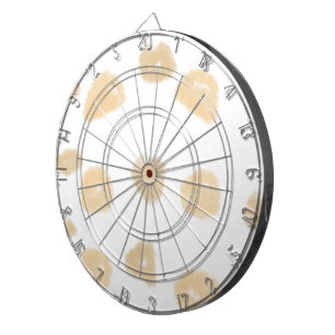 SIMPLE MINIMAL MODERN MONOGRAM ELEGANT STYLE CHIC  DARTBOARD