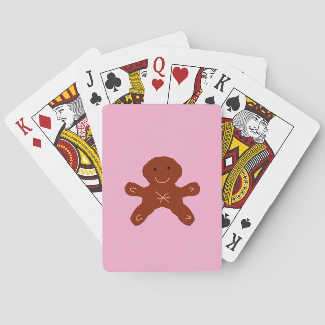 SIMPLE MINIMAL MODERN MONOGRAM ELEGANT STYLE CHIC  PLAYING CARDS (Back)