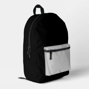 SIMPLE MINIMAL MODERN MONOGRAM ELEGANT STYLE CHIC  PRINTED BACKPACK