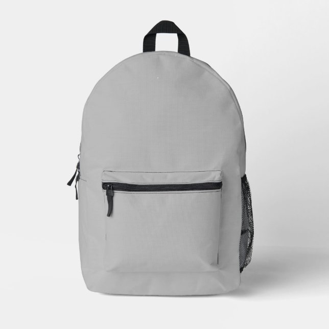 SIMPLE MINIMAL MODERN MONOGRAM ELEGANT STYLE CHIC  PRINTED BACKPACK (Front)