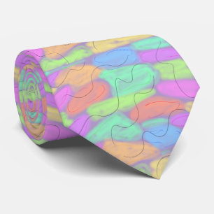SIMPLE MINIMAL MODERN MONOGRAM ELEGANT STYLE CHIC TIE