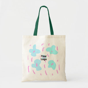 SIMPLE MINIMAL MODERN MONOGRAM ELEGANT STYLE CHIC TOTE BAG