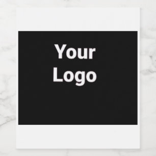 SIMPLE MINIMAL MODERN MONOGRAM ELEGANT STYLE CHIC  WINE LABEL