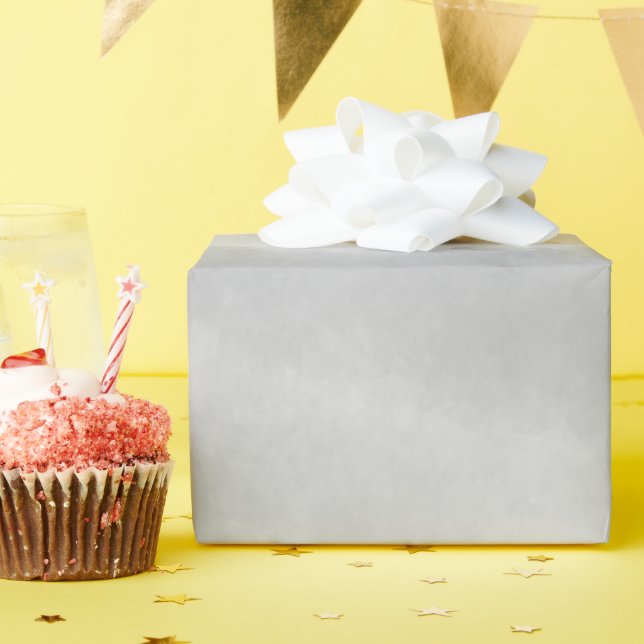 SIMPLE MINIMAL MODERN MONOGRAM ELEGANT STYLE CHIC  WRAPPING PAPER (Birthday Party)