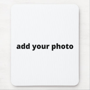 simple minimal monogram logo elegant personalised mouse pad