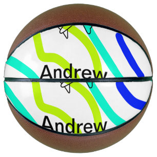 Simple minimal plane travel add your name beach fl basketball