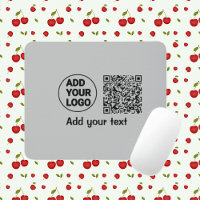 Simple minimal q r code add logo scan code name te