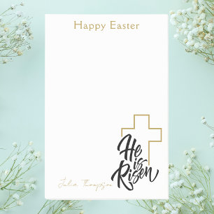 Simple Minimal Religious Easter Post-it Notes