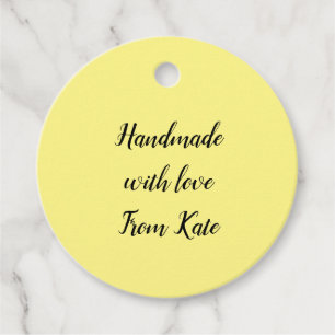 simple minimal small handmade business GIFT TAGS