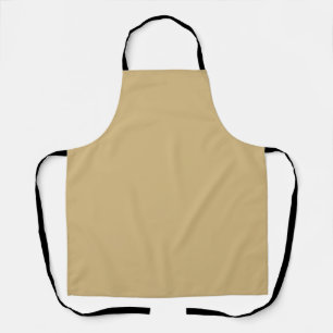 simple minimal solid color custom orange gray boho apron