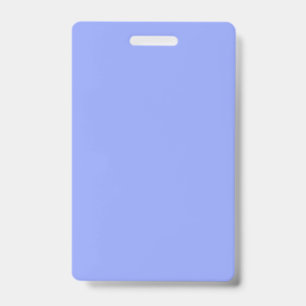 simple minimal solid colour custom blue pastel ad ID badge