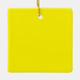 simple minimal solid colour custom      ceramic ornament