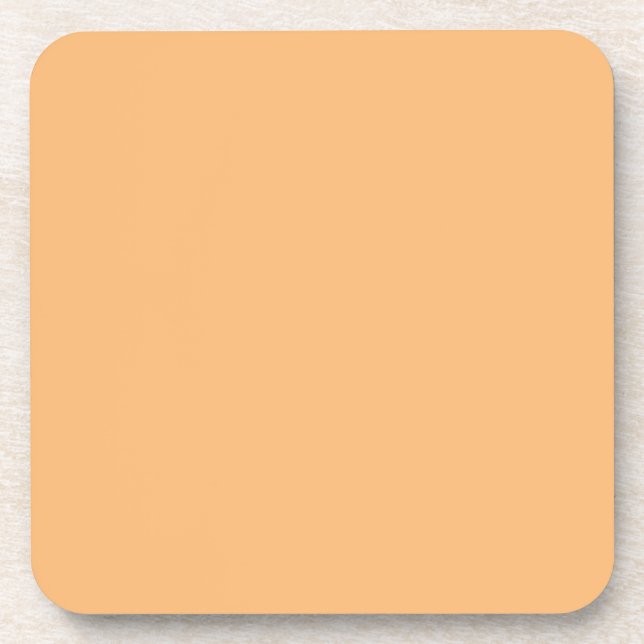 simple minimal solid colour custom  coaster (Front)