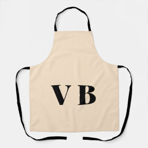 simple minimal solid colour custom pastel custom apron