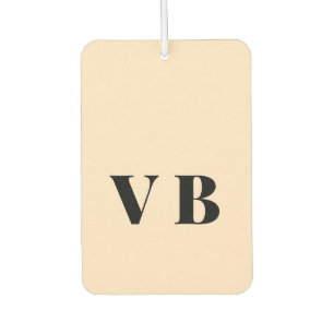 simple minimal solid colour custom pastel custom car air freshener
