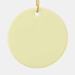 simple minimal solid colour custom pastel custom  ceramic ornament