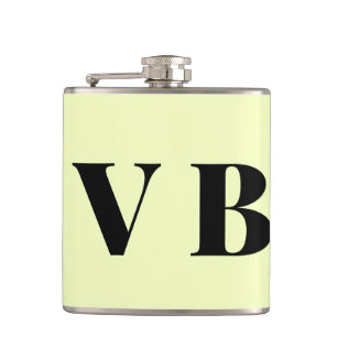simple minimal solid colour custom pastel custom hip flask