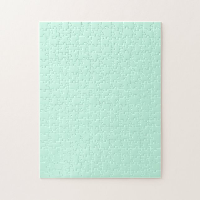 simple minimal solid colour custom pastel custom  jigsaw puzzle (Vertical)