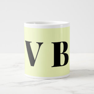 simple minimal solid colour custom pastel custom large coffee mug