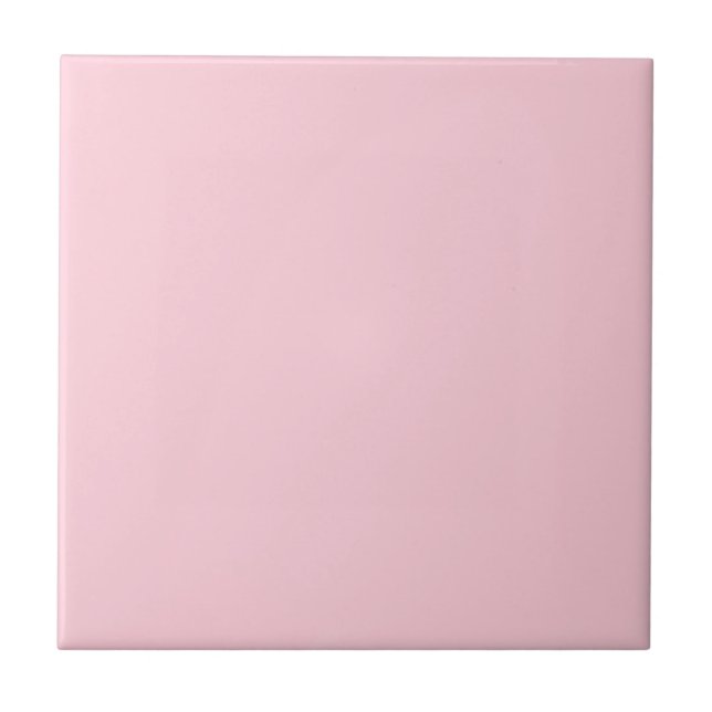 simple minimal solid colour custom pastel custom t ceramic tile (Front)