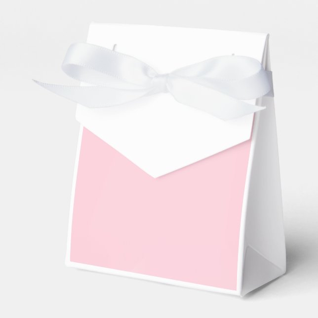 simple minimal solid colour custom pastel custom t favour box (Front Side)