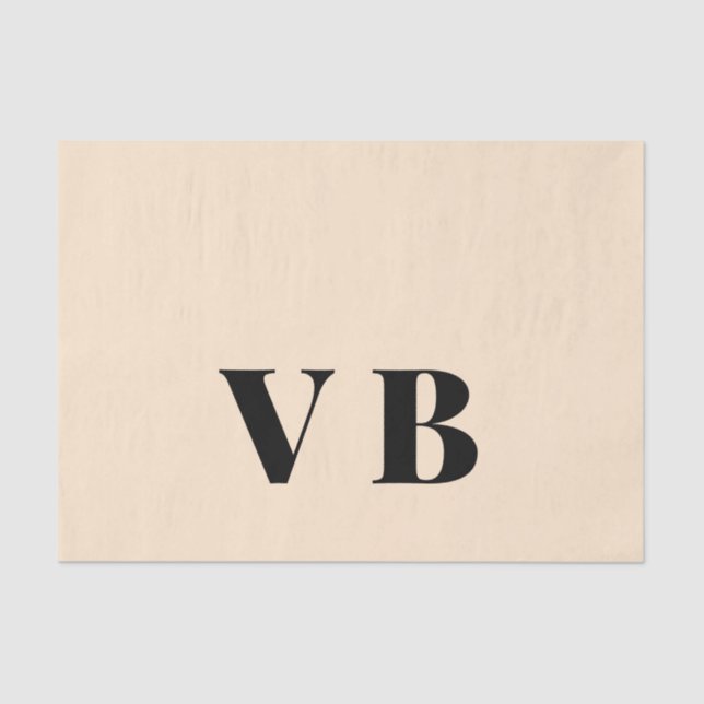 simple minimal solid colour custom pastel custom  tissue paper (Front)