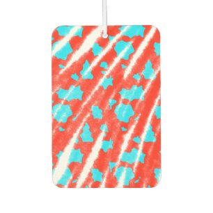 simple minimal solid colour custom personalised car air freshener