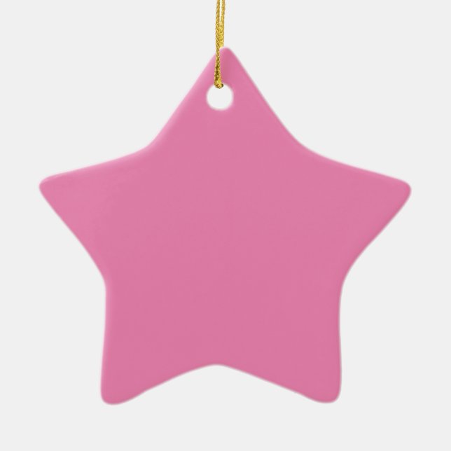 simple minimal solid colour custom   skateboard ke ceramic ornament (Front)