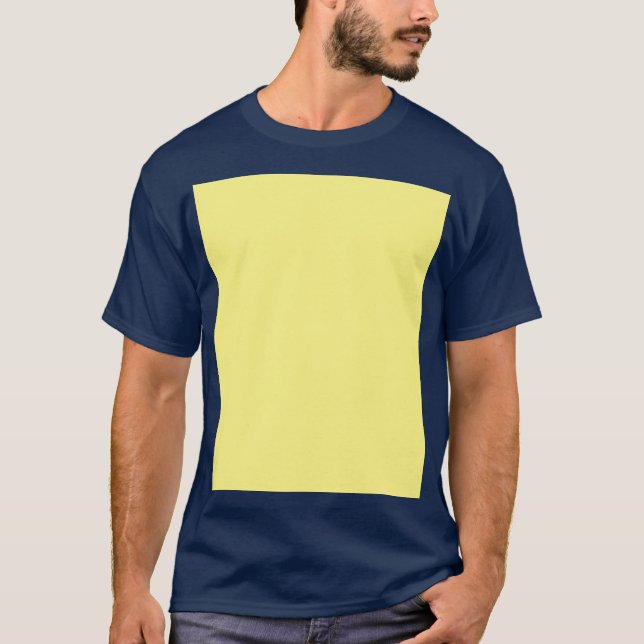 simple minimal solid colour custom   T-Shirt (Front)