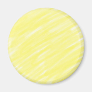 simple minimal solid colour custom yellow pastel a magnet