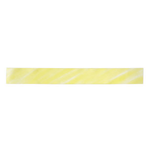 simple minimal solid colour custom yellow pastel a satin ribbon
