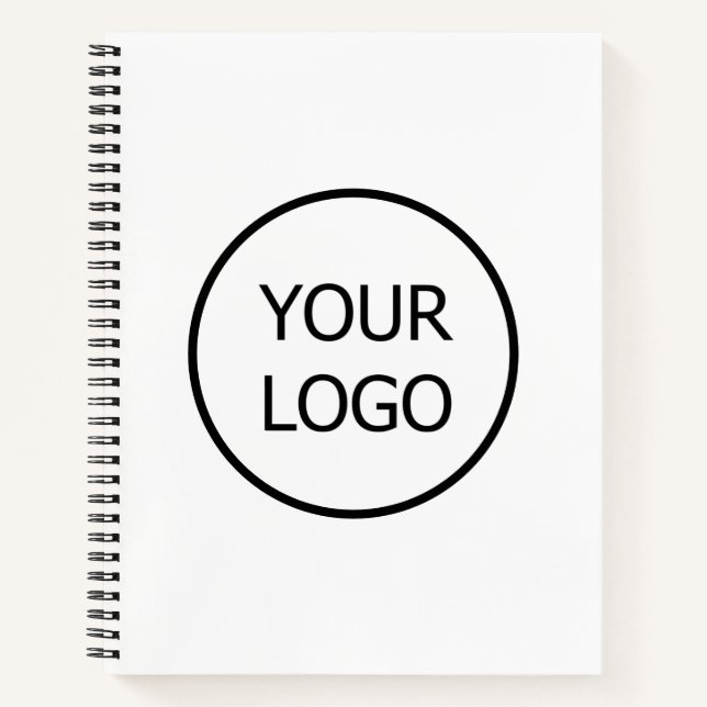 SIMPLE MINIMAL TEXT LOGO HERE CUSTOM LOGO   NOTEBO NOTEBOOK (Front)
