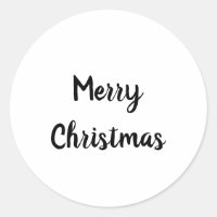 simple minimal text merry christmas party