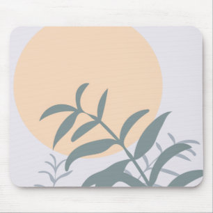 Simple Minimalist Abstract Artwork Mouse Pad