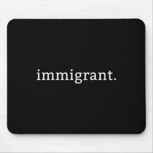 Simple Minimalist Anti-trump Anti-racism Mouse Pad