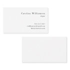 Simple Minimalist Basic Black White Professional