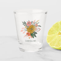 Simple Minimalist Botanical Flower Personalised