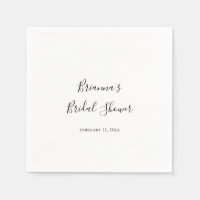 Simple Minimalist Bridal Shower