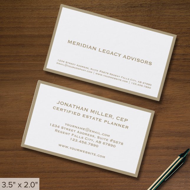 Simple Minimalist Business Card (Creator Uploaded)