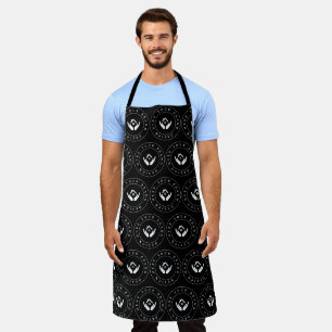 Simple Minimalist Custom Business Logo Name Apron