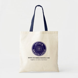 Simple Minimalist Custom Business Logo Promotion Tote Bag
