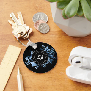 Simple Minimalist Custom Logo Keychain