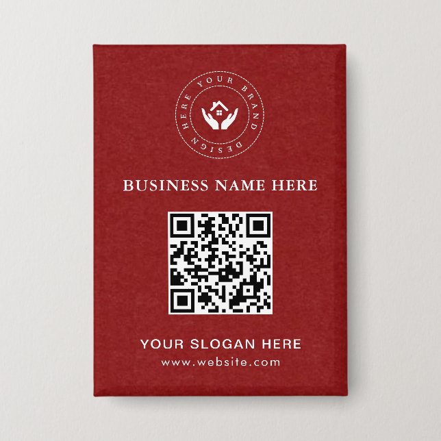 Simple Minimalist Custom Logo & Text Promotional (Front)