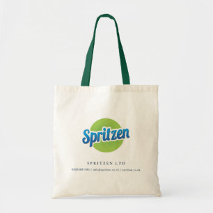 Simple Minimalist Custom Promotional Business Logo Tote Bag