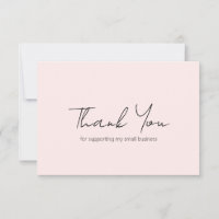 Simple Minimalist Elegant Modern Pink Business