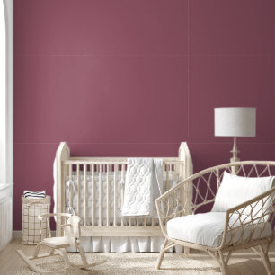 Simple Minimalist Elegant Plain Maroon Wallpaper