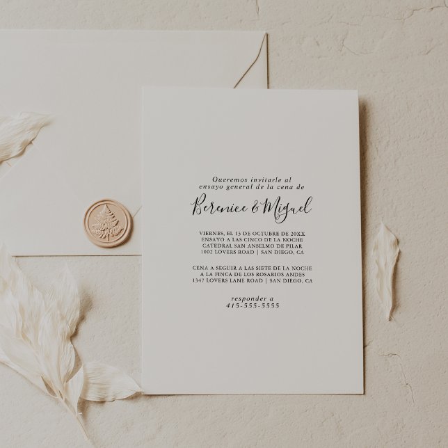 Simple Minimalist Ensayo General Invitation (Creator Uploaded)
