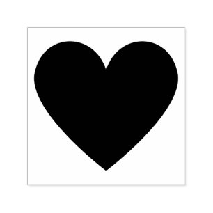 Simple Minimalist Heart Valentine Self-inking Stamp