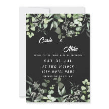 Simple Minimalist Mint Green Wedding Welcome