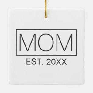 Simple Minimalist Mum Typography   Ornament